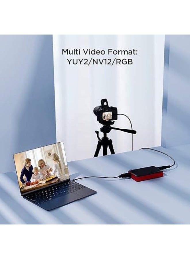 USB 3.1 HDMI Game Capture Card 4K30, Live Streaming and Recording, Supports 4K 30FPS, 1080p 120FPS, 1440p 60FPS - Image 3