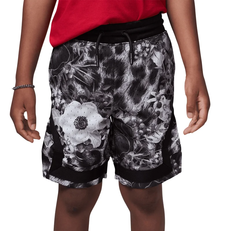 Jordan Black Kids' Dri-FIT Diamond Shorts  | Best Price UAE