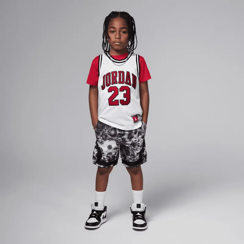Jordan Black Kids' Dri-FIT Diamond Shorts  | Best Price UAE