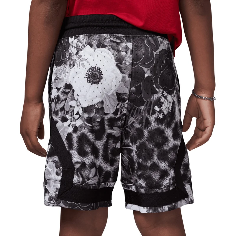 Jordan Black Kids' Dri-FIT Diamond Shorts  | Best Price UAE