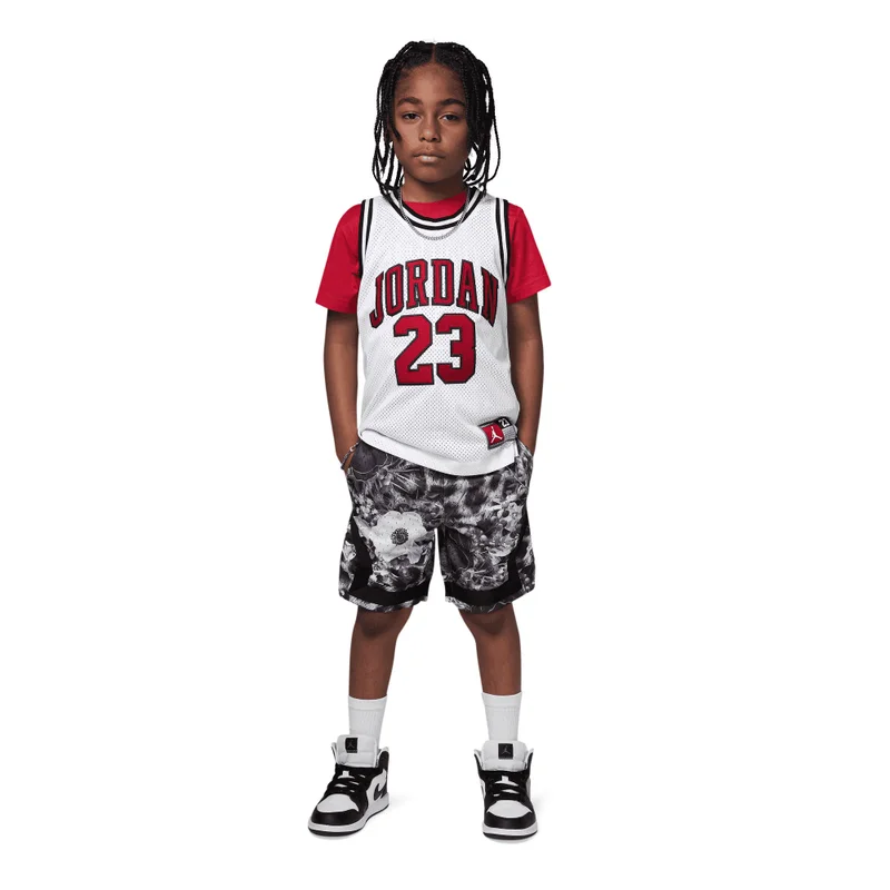 Jordan Black Kids' Dri-FIT Diamond Shorts  | Best Price UAE