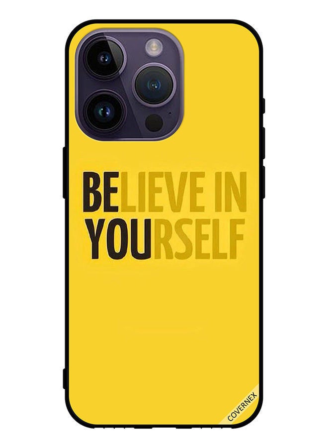 Covernex Protective Case Cover For Apple iPhone 14 ProBelieve In Yourself - Image 1