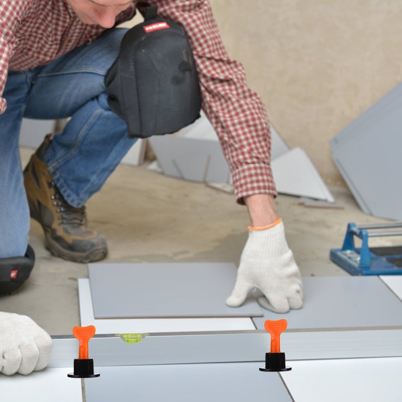 Tile Spacer, Reusable Leveling System for Efficient DIY Flooring and Wall Installation - Image 3