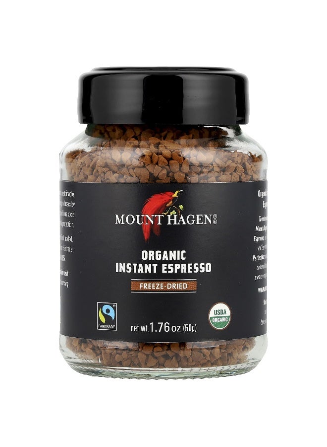 Mount Hagen Mount Hagen, Organic Instant Espresso, 1.76 oz (50 g) - Image 1