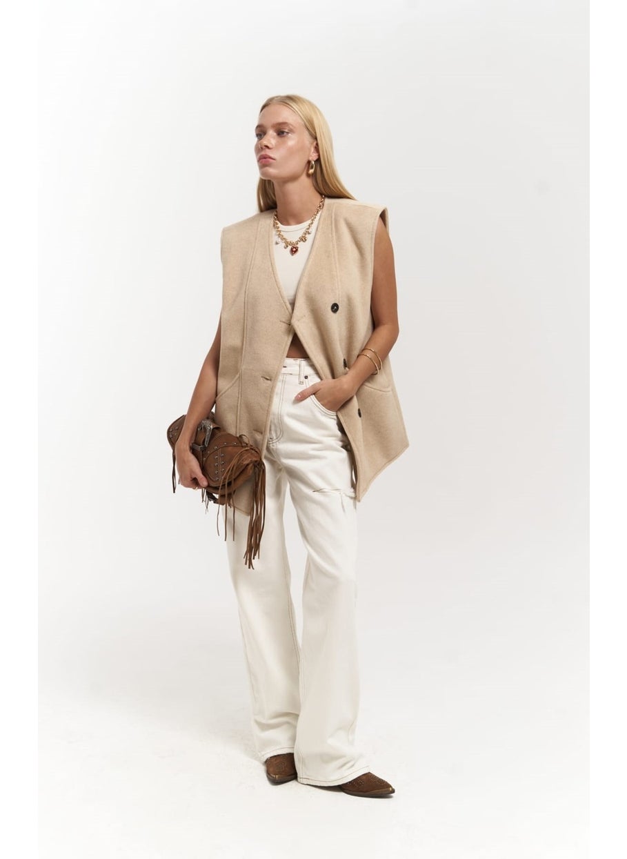 Mai Collection 3135 - Colmar Camel Casual Cardigan  - Image 2