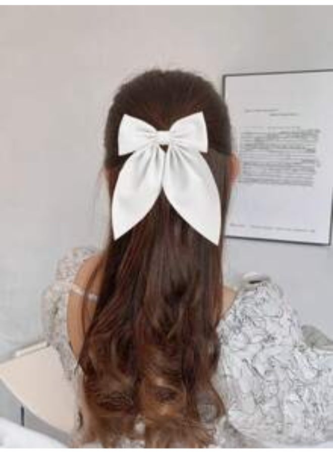 5 Pcs of Pure Fabric Hair Clips in Assorted Colors, Suitable for All Ages - Image 2