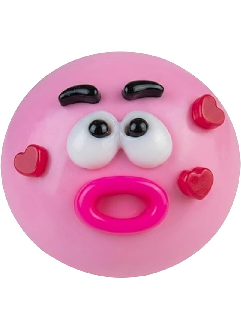 ATRJSZ Smushers Squishies Slow Rising Stress Ball Non- Cute Slow Rise Relaxing Sensory Fidget for Ages 3+ Squeeze Sensory Ball Fun Desk Accessory for Adults (Pink) - Image 1