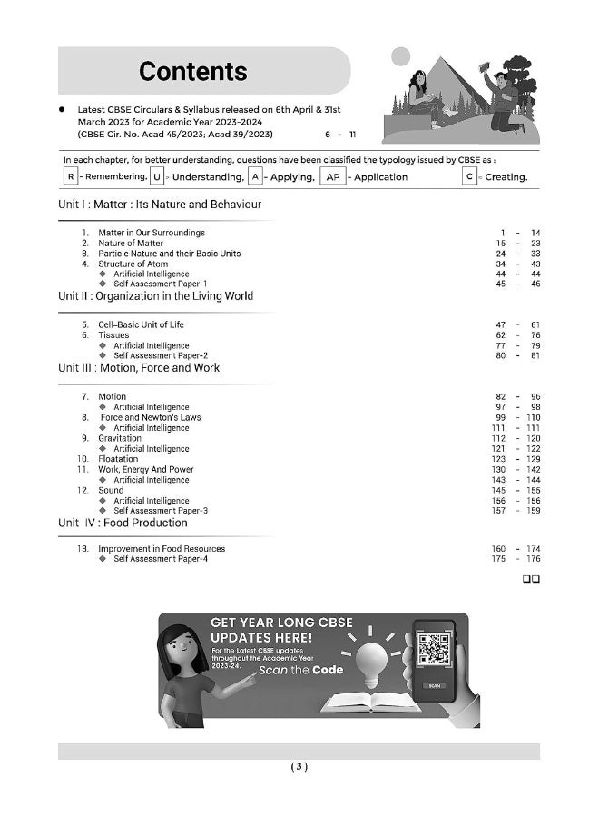 Oswaal CBSE Class 9 Science Question Bank (2024 Exam)  - Image 3