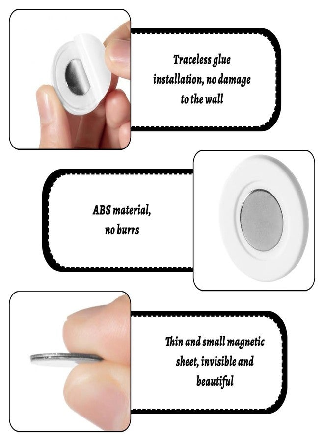 hinbkenla Magnetic Remote Holder 12PCS Wall Mount - Image 3