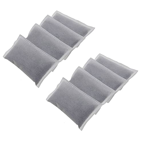 ShuRex 8 Pack Activated Charcoal Odor Absorbing Filter Refill Deodorizer Compatible with iTouchless Trash Cans 8 Gallon and Larger (Large) - Image 2