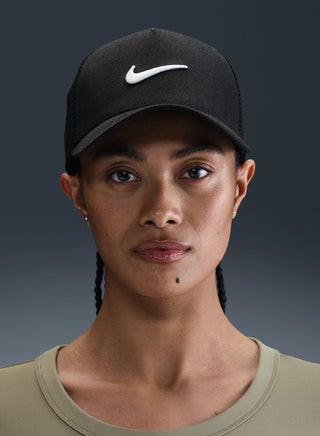 Rise Structured Swoosh Ticker Cap