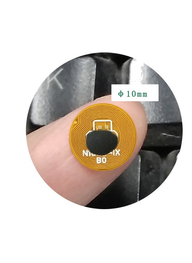 5PCS NFC RFID 213 Chip Inside Mini Bluetooth Pairing RFID NFC Tag Programmable NFC Card Control Management Works to Android NFC Smartphones Devices(5mm) - pzsku/Z10BDD75546265E7CA14BZ/45/_/1722569366/376c2606-0127-49bd-a334-ab40ca8c7641