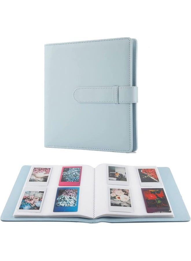 Kintion 256 Pockets Mini Photo Album for Polaroid Pictures,Compatible with Fujifilm Instax Mini 12 11 9 99 8+ 8 7S 90 70 50S 40 26 25 Evo Instant Camera/Mini Link SP-1 Instant Printer (Ice Blue)  - Image 1