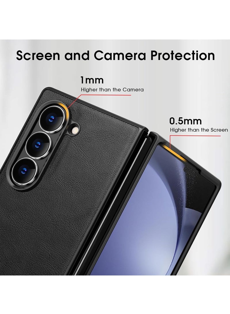 X-level جراب هاتف Samsung Galaxy Z fold 6، جراب حماية للعدسات، جراب حماية للهاتف ضد السقوط - Image 4