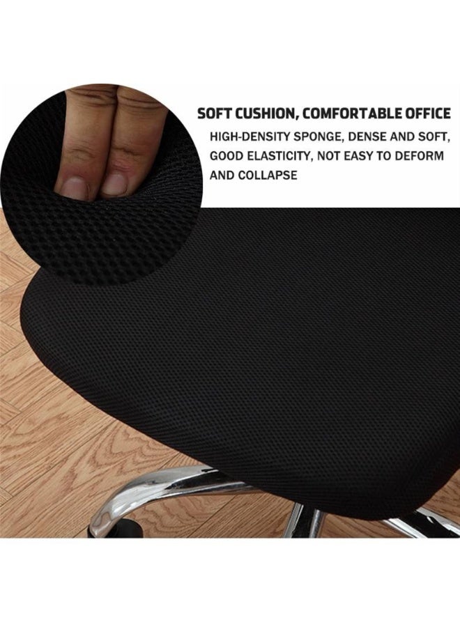 كرسي مكتب، كرسي مكتب مريح، كرسي كمبيوتر مريح، كرسي ألعاب قابل للتعديل الارتفاع مع عجلات، كرسي شبكي دوار لدعم أسفل الظهر، كرسي مكتب منزلي، كرسي دراسة (BGY-01) - Image 4