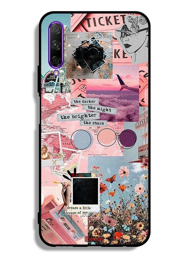 Tolwak Huawei Y9s Protective Case Cover The Darker The Night The Brighter The Stars - Image 2