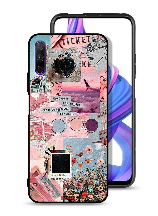Tolwak Huawei Y9s Protective Case Cover The Darker The Night The Brighter The Stars - Image 1