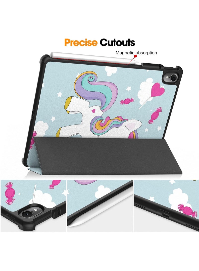 general New Case Compatible with Huawei Matepad Air 11.5 Inch 2023 Tablet,PU Leather Tri-Fold Stand Cover For Matepad Air 11.5'' - Image 4