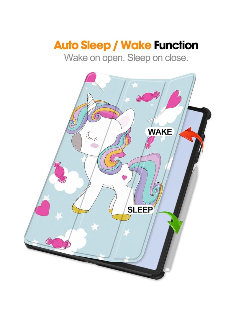 general New Case Compatible with Huawei Matepad Air 11.5 Inch 2023 Tablet,PU Leather Tri-Fold Stand Cover For Matepad Air 11.5'' - Image 2