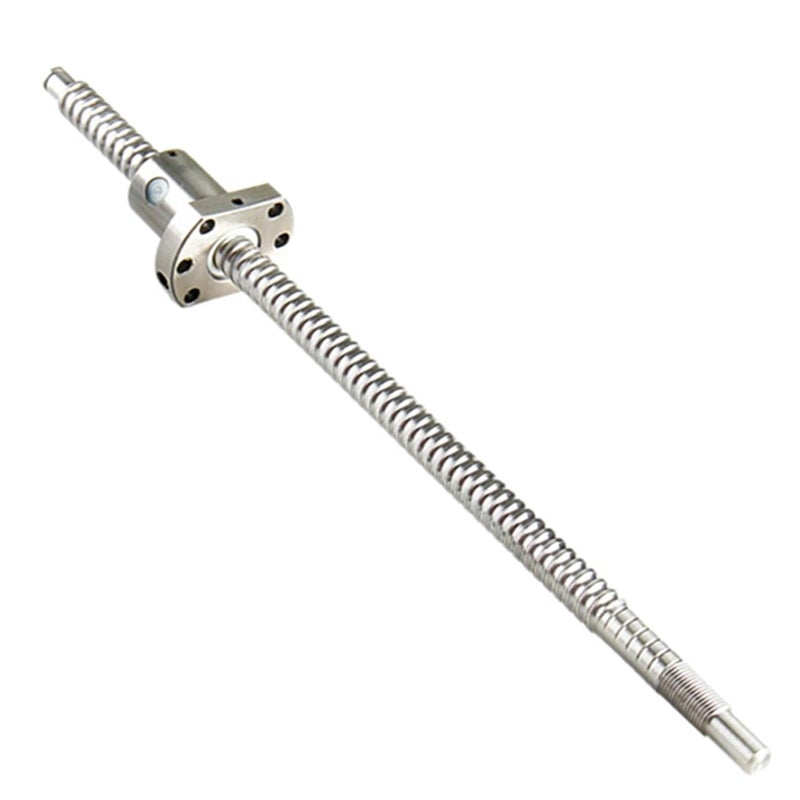 CHUANGNENG Ball Screw SFU1605-300mm Diameter 16mm,5mm Pitch Ballscrew with Nut, Length Approx 11.81inch for CNC Routers Lathes Mills Automated Machines - Image 1
