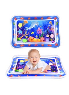 Generic Tummy Time Water Mat, Extra Large Multi-Stage Activity Center Baby Toys & Sensory Toys,nflatable Playmat Visual Stimulation Gift For Boys Girls Toys  - Image 1