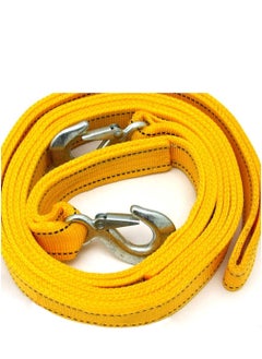 5 Tons Car Tow Rope with Hooks Tow Strap with Hooks Car Vehicle Recovery Rope Trailer Rope 11023 LBS Capacity Heavy Duty Tow Rope for Car Truck SUV 4m