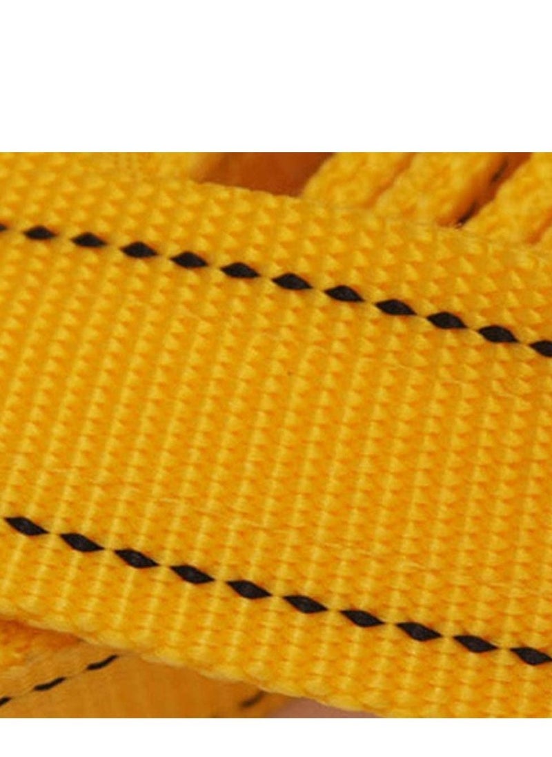 althiqahkey - 5 Tons Car Tow Rope with Hooks Tow Strap with Hooks Car Vehicle Recovery Rope Trailer Rope 11023 LBS Capacity Heavy Duty Tow Rope for Car Truck SUV 4m - Image 1