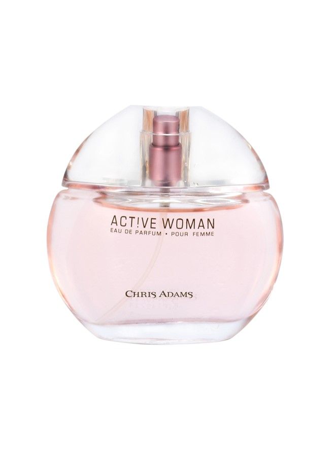 Chris Adams Active Man 100 ML and Woman 80 ML Spray Perfume Set - Image 2