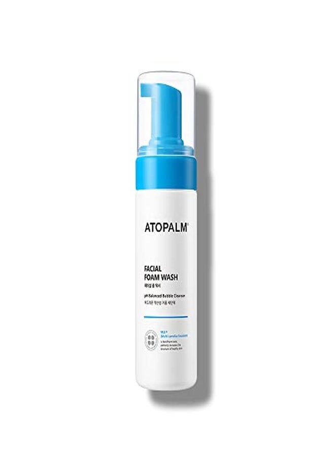 Atopalm - Facial Foam Wash, Gentle Baby Wash, TearFree, Sulfate,ParabenFree, Ph Balanced, Hypoallergenic For Sensitive Skin, Ewg Green Grade, Foaming Facial Cleanser, 5.07 Fl Oz, 150Ml - Image 1