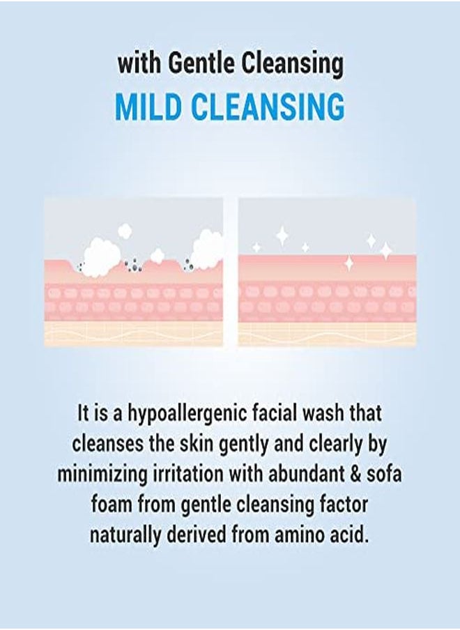Atopalm - Facial Foam Wash, Gentle Baby Wash, TearFree, Sulfate,ParabenFree, Ph Balanced, Hypoallergenic For Sensitive Skin, Ewg Green Grade, Foaming Facial Cleanser, 5.07 Fl Oz, 150Ml - Image 1