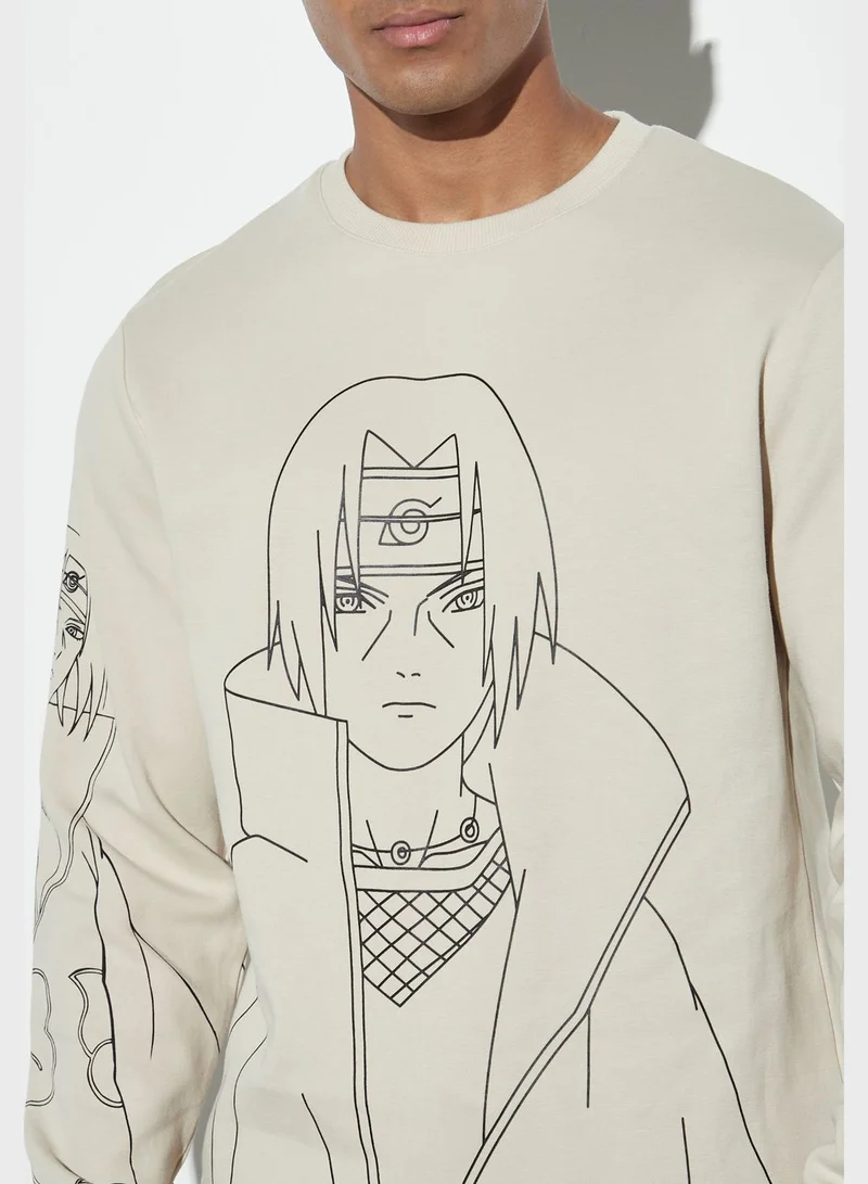 SP Characters Naruto Graphic  Sweatshirt