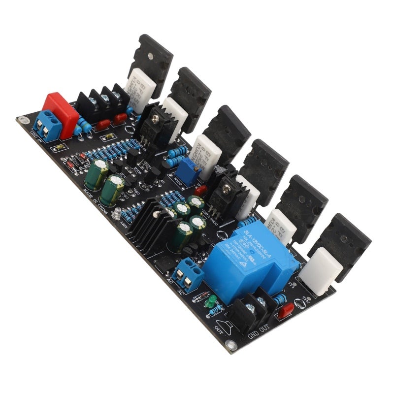Power Amplifier Board 300W DC ±20-90V Optimized Circuit - Speaker Protection Module for Home Audio Systems - Image 1