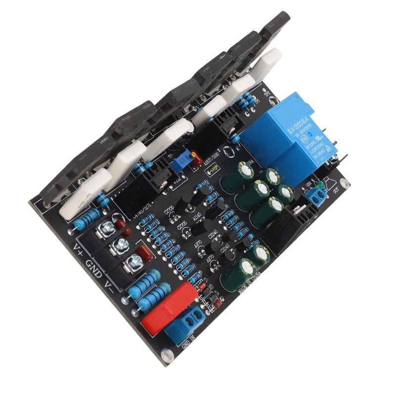 Power Amplifier Board 300W DC ±20-90V Optimized Circuit - Speaker Protection Module for Home Audio Systems - Image 3