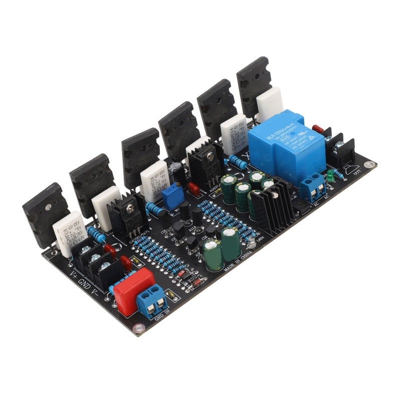 Power Amplifier Board 300W DC ±20-90V Optimized Circuit - Speaker Protection Module for Home Audio Systems - Image 2