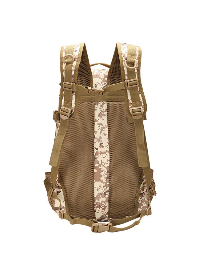 Hiking Mountain Bag Outdoor Sports Travel Army Camouflage Backpack Oxford Cloth Tactical 3p Backpack-Color:Army Green-Capacity:36-55L - Image 5