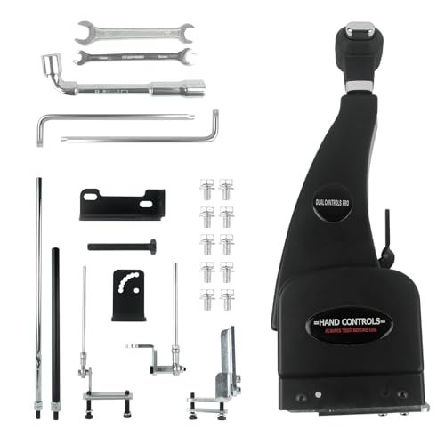 Bopowo Handicap Drivers Fixed Hand Controls Permanent Device, Driving Hand Controls Car Pedal Assist Controls（Highly Adaptable Version） - Image 1