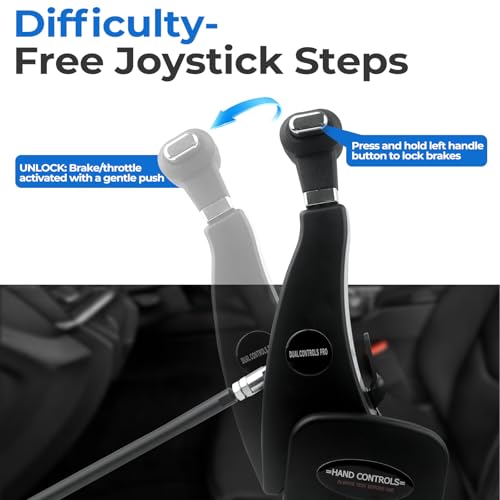 Bopowo Handicap Drivers Fixed Hand Controls Permanent Device, Driving Hand Controls Car Pedal Assist Controls（Highly Adaptable Version） - Image 3