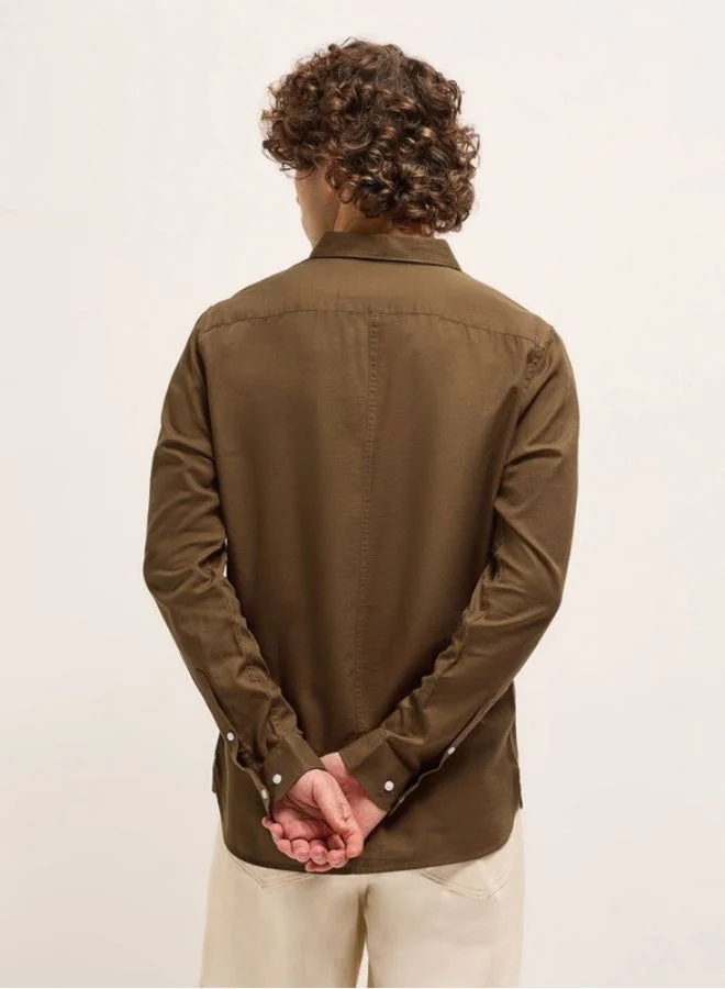 THE BEAR HOUSE  Men's Shirt for Casual and Formal Wear | Classic Button-Down Style for Office, Daily Use, Travel, Events & All-Season Outfits | Versatile & Stylish Wardrobe Essential for Every Occasion for Men | Best Price UAE