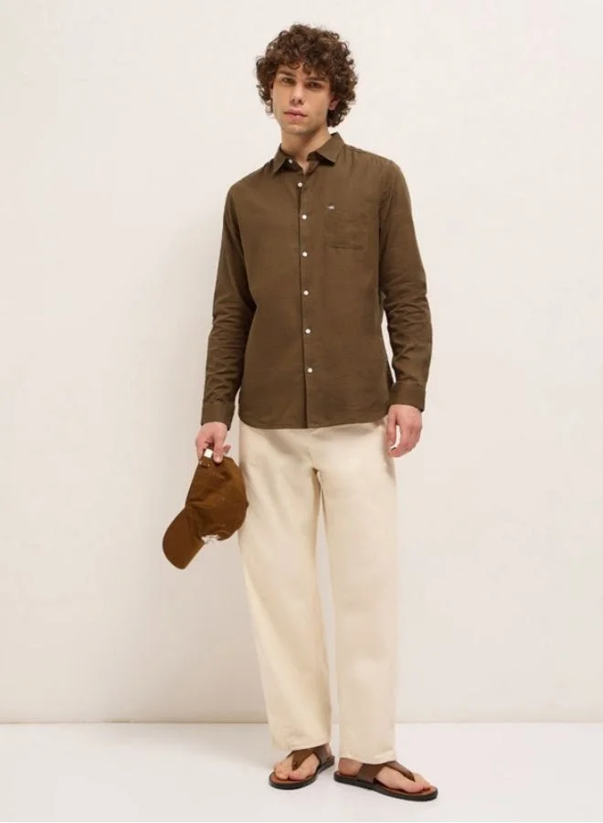 THE BEAR HOUSE  Men's Shirt for Casual and Formal Wear | Classic Button-Down Style for Office, Daily Use, Travel, Events & All-Season Outfits | Versatile & Stylish Wardrobe Essential for Every Occasion for Men | Best Price UAE