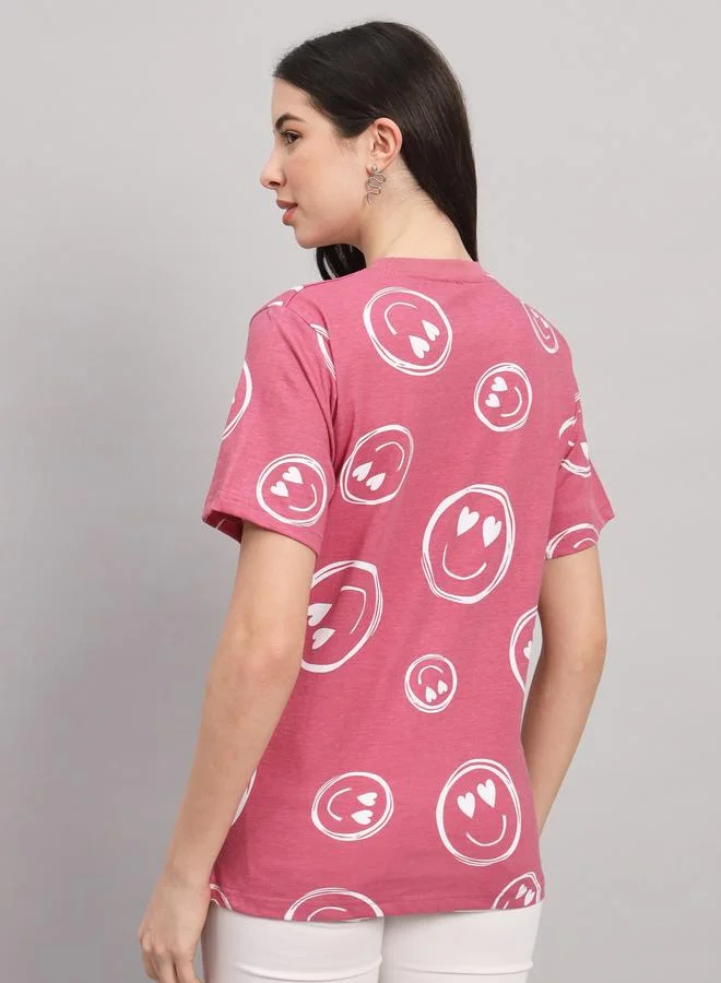 Take Two Graphic Printed Oversized Cotton T-Shirt