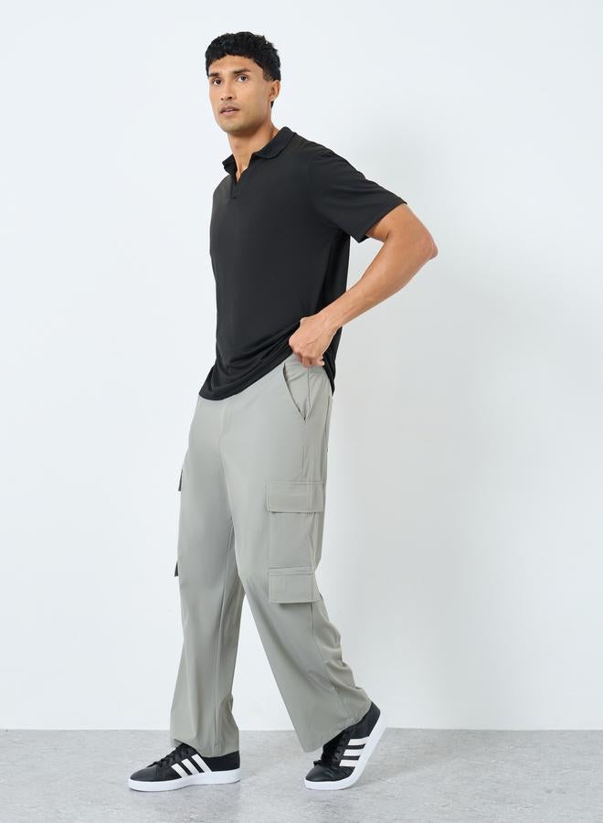 Styli Relaxed Fit Cargo Pocket Detail Pants - Image 2
