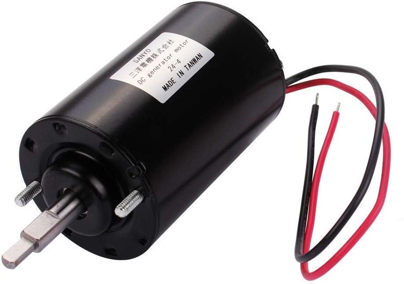 klarako Small Wind Turbine Generator 36W 40W 12-24V DC Permanent Magnet Motor Dual Purpose 4 Gears - Image 4