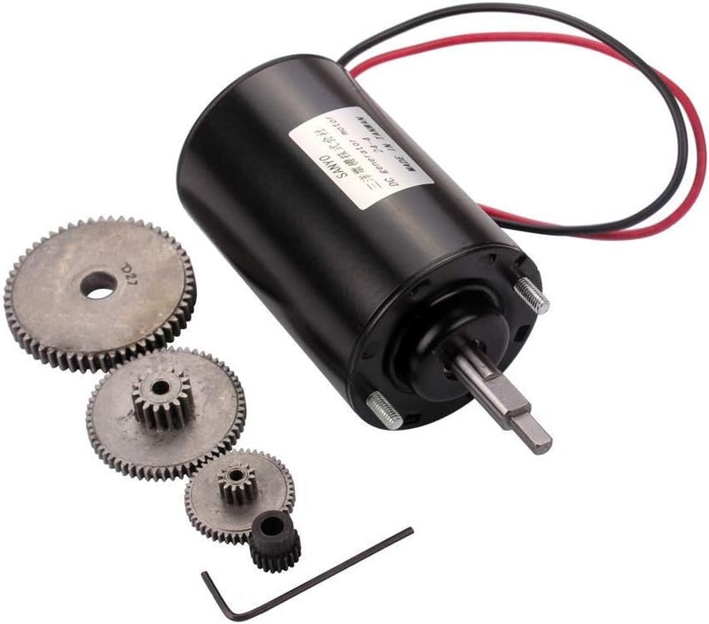 klarako Small Wind Turbine Generator 36W 40W 12-24V DC Permanent Magnet Motor Dual Purpose 4 Gears - Image 2
