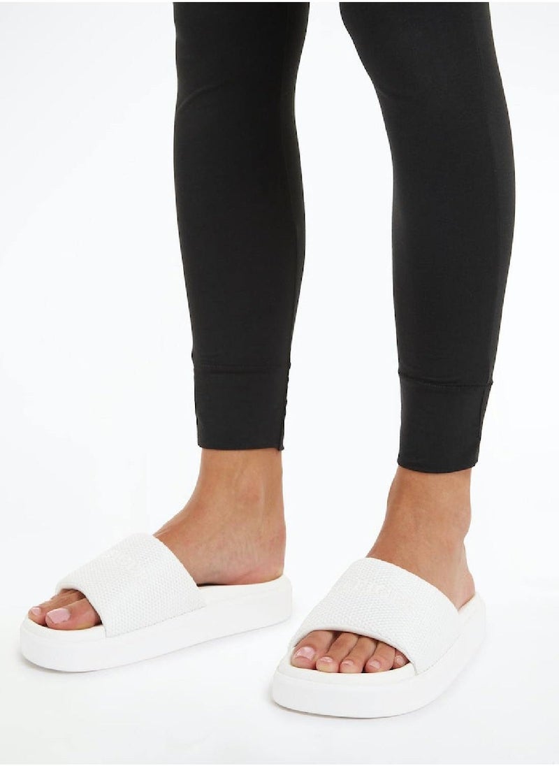 Women's Platform Breathable Pool Slides - Polyester, Beige - pzsku/Z10BF1E6FC7EA5ACDFE78Z/45/_/1740369851/64bda537-0075-4231-b91a-ea0cf6cd53c9