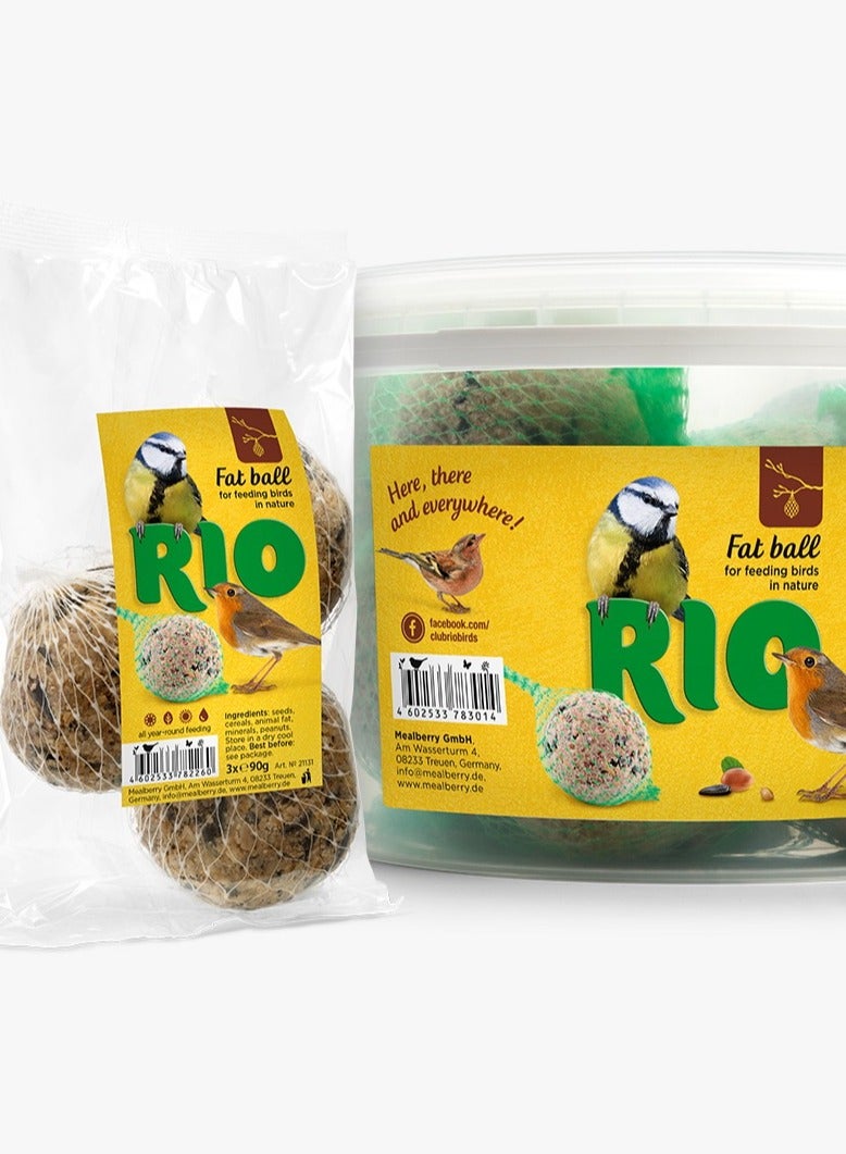 RIO Fat Balls for feeding birds in nature 3x90g - Image 2