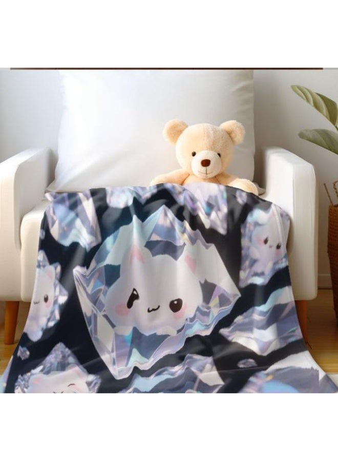 general Baby and children's cartoon flannel thin blanket (warm and comfortable, suitable for sleep, game use) 70cm*100cm - Image 5