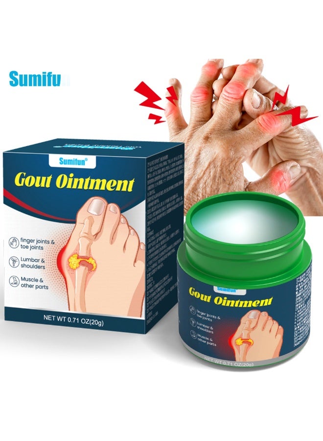 سوميفون كريم تدليك المفاصل لعلاج النقرس، كريم العناية بالبروز العظمي 20 جرام - Image 1
