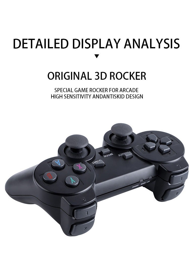 USB Wireless Game Controller Gamepad for PC/Laptop, Remote Wireless Controller for PS3, 360° Analog Joystick, Motion Sense Dual Vibration and Charging Cable - Image 3