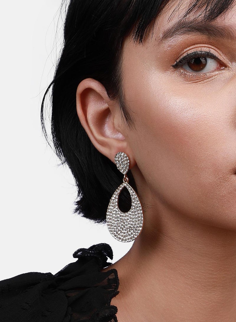 SOHI Dazzling Details Glamorous Artificial Earring Jewellery - Image 4