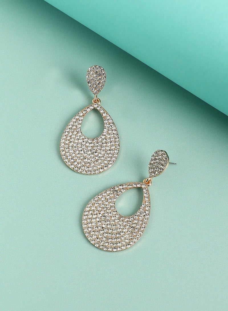 SOHI Dazzling Details Glamorous Artificial Earring Jewellery - Image 5